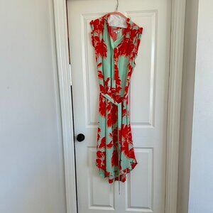 Tyler Boe Sleeveless Maxi 100% Silk Dress